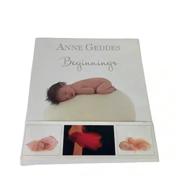 Coffee Table Book ANNE GEDDES Beginnings Nature Transformation Babies Pregnancy - Picture 7 of 7
